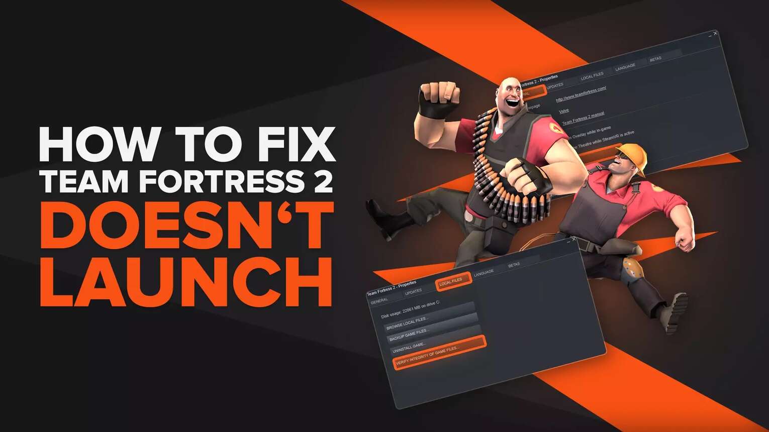 [Solved] 5 Ways to Fix Team Fortress 2 Doesn't Launch Error