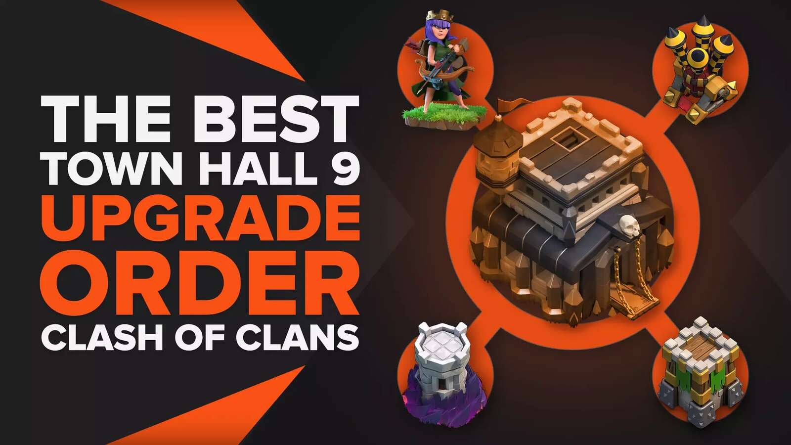 See The Best Town Hall 9 Upgrade Order In Clash Of Clans!