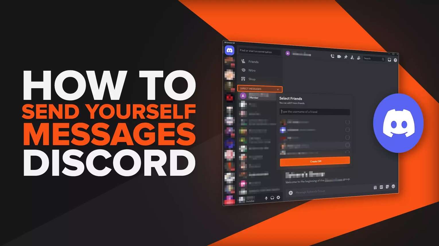 How To Send A Message To Yourself On Discord? [2 Methods]