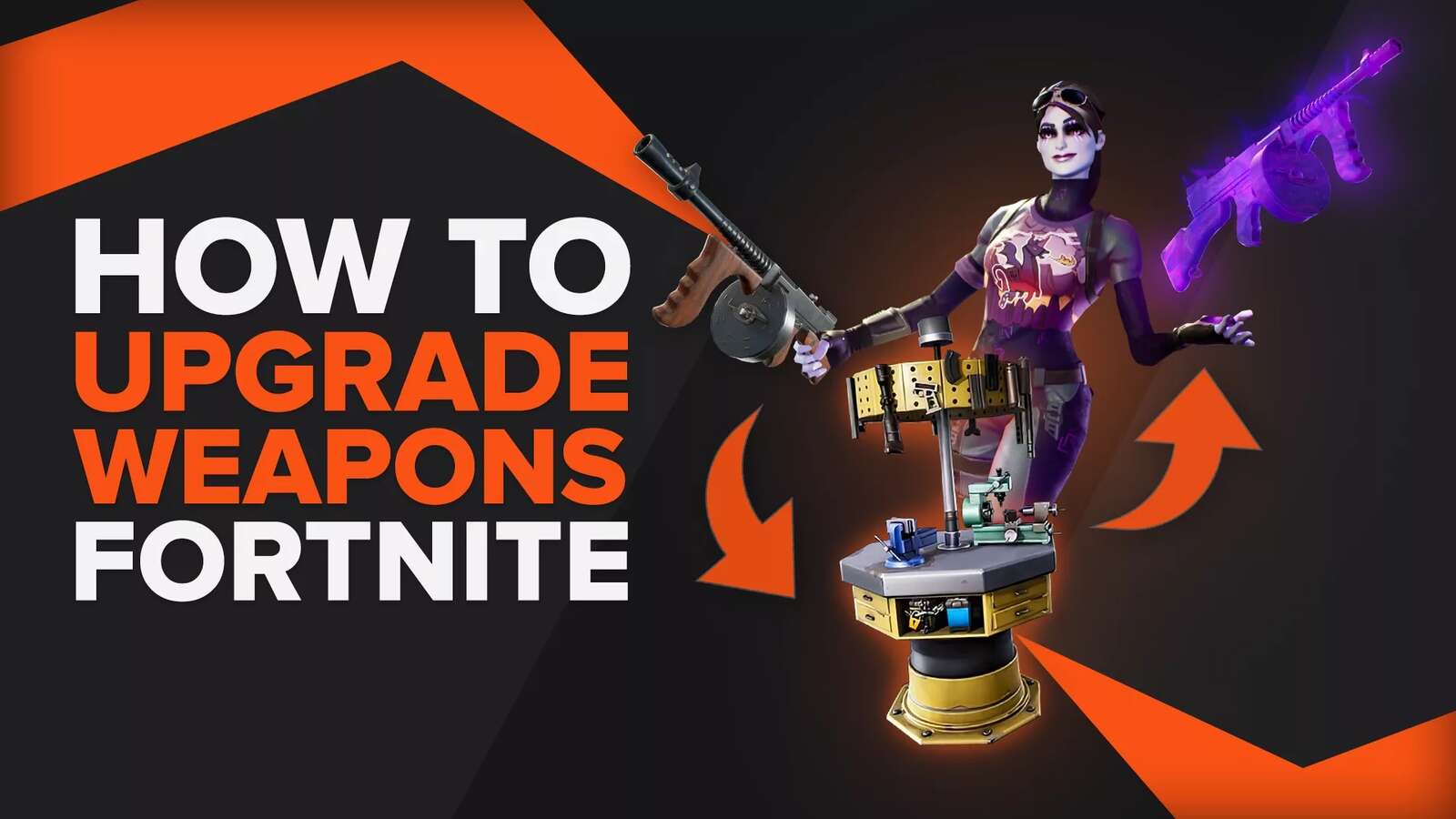 Where to Upgrade Weapons in Fortnite & How To Do It