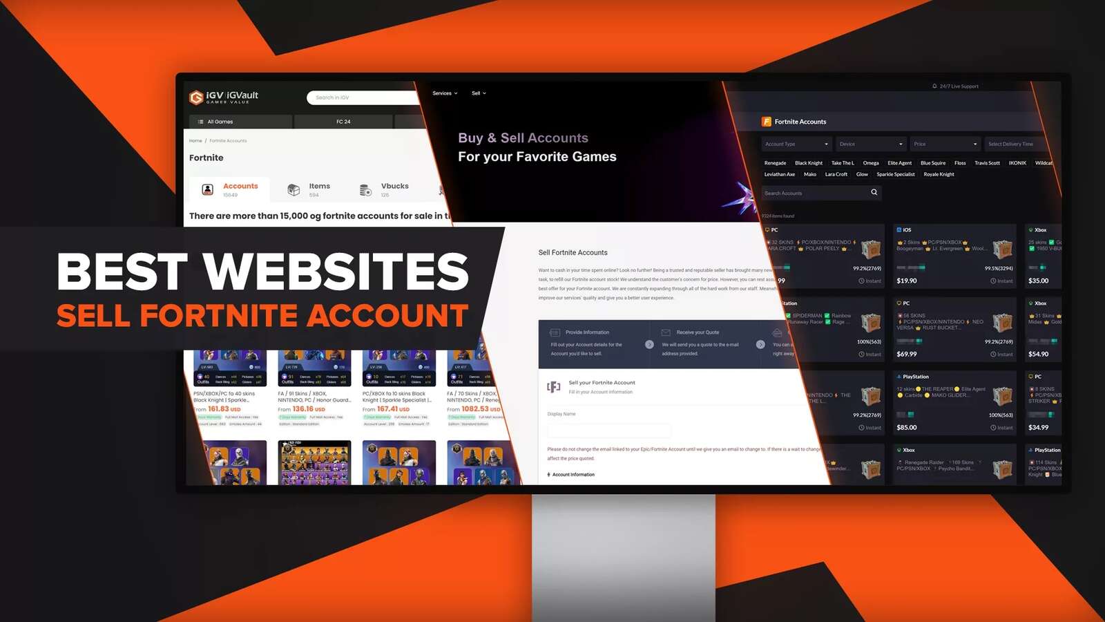Best Sites to Sell Fortnite Account [Top 5 List]