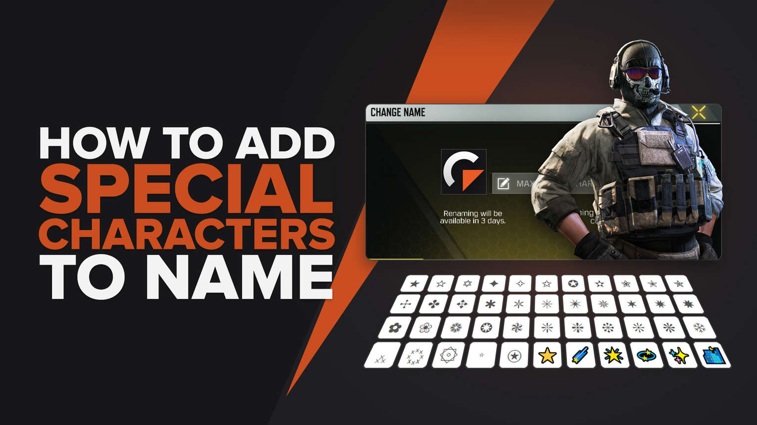 How to Add Special Symbols to your CODM Name [Step-by-Step]