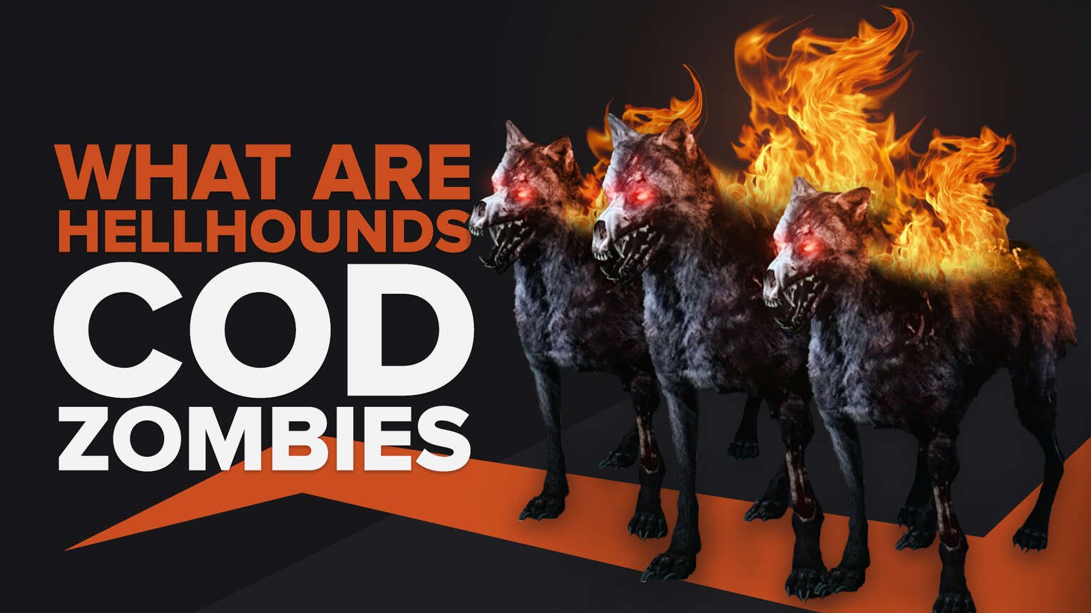 What are Hellhound Zombies in Call of Duty?
