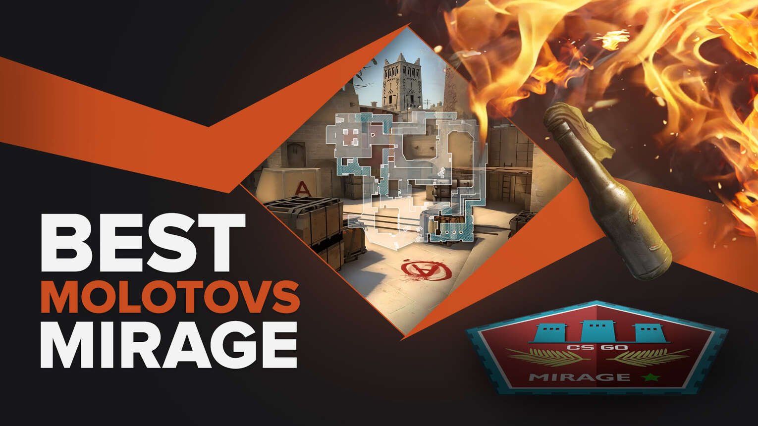 CSGO Best Molotovs on Mirage