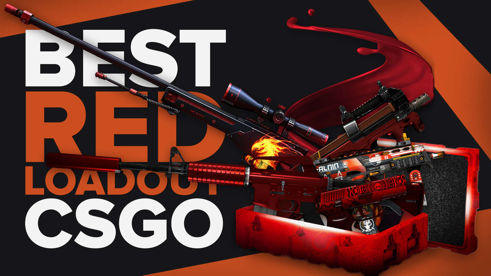 The Best Red Loadout For CS2 (CSGO)