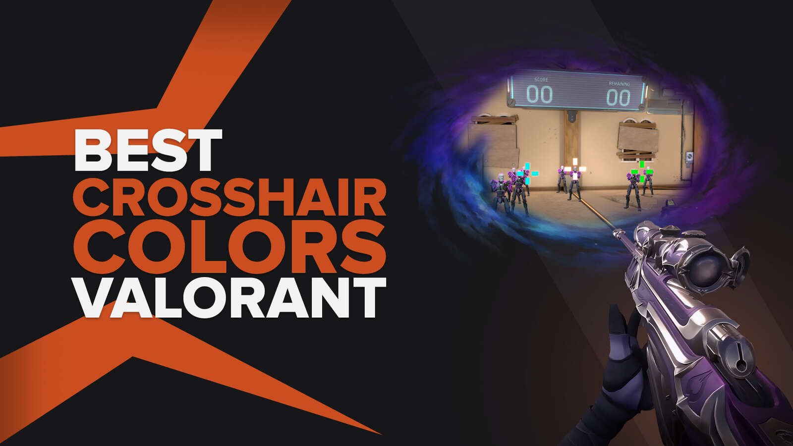 Learn The Absolute Best Crosshair Colors in Valorant