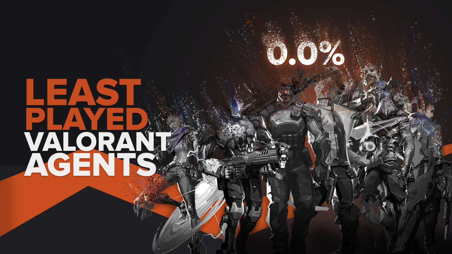 Least Played Valorant Agents
