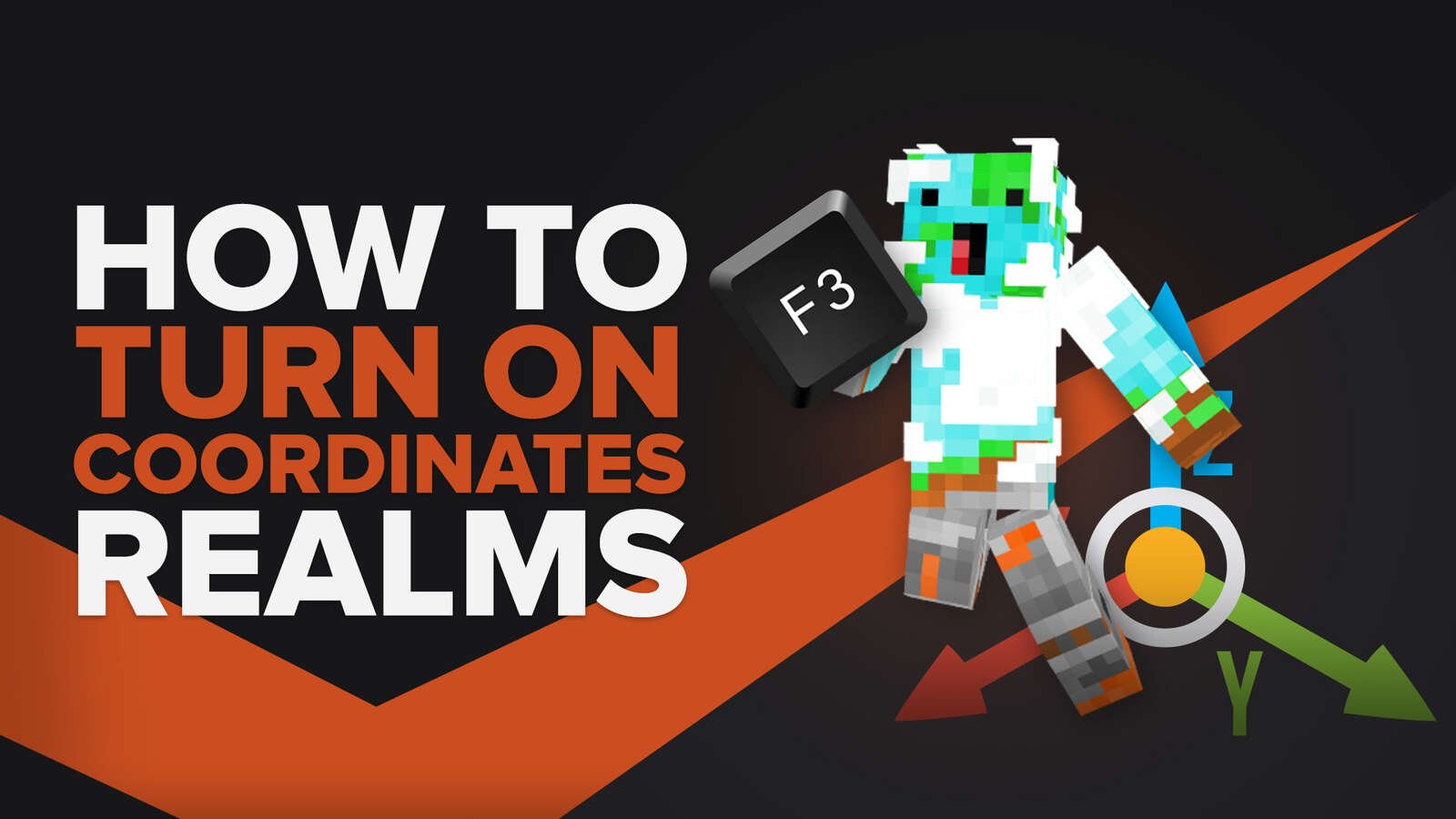 How To Turn On Coordinates In Minecraft Realms [Java/Bedrock Edition]