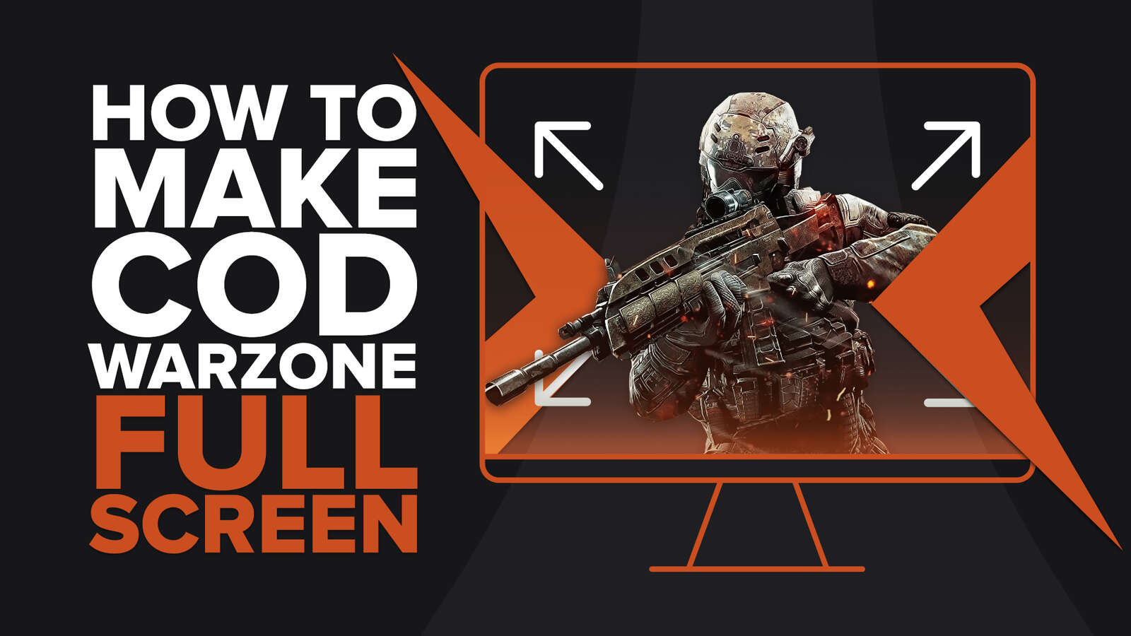 How to make Call of Duty: Warzone play in Fullscreen or Borderless Window [solved]