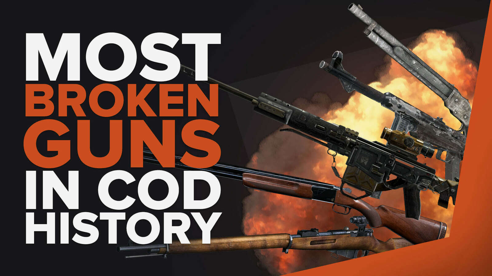 The Most Broken Guns In Call Of Duty History