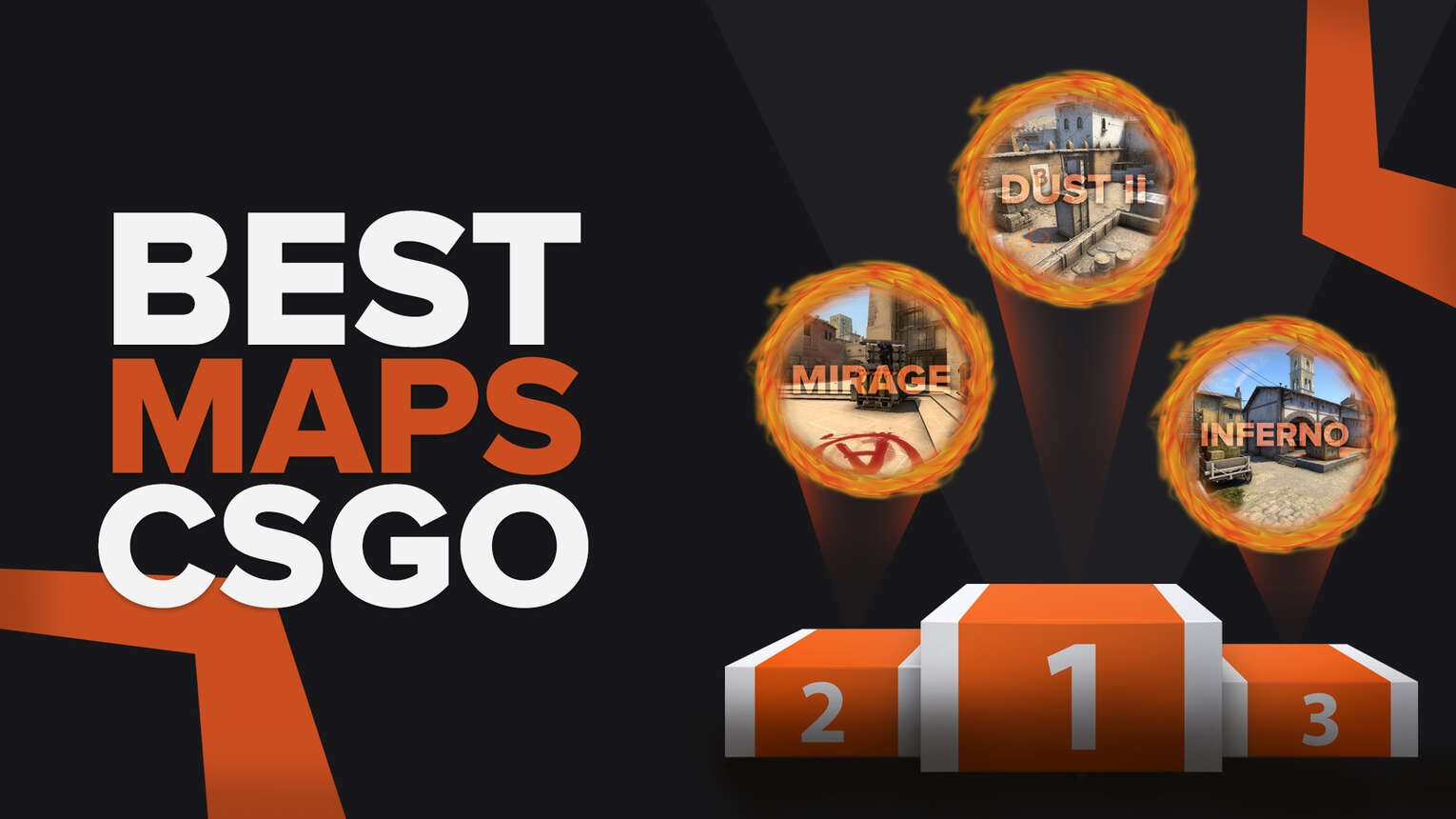 Best Competitive Maps CS2 (CSGO) ranked from best to worst