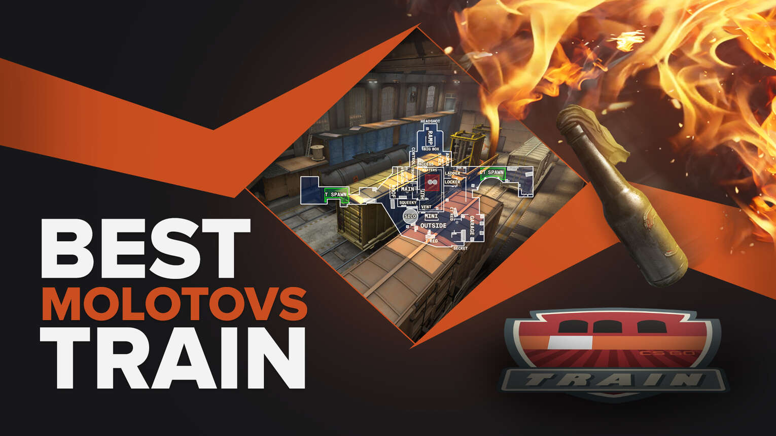 CS2 (CSGO) Best Molotovs Train