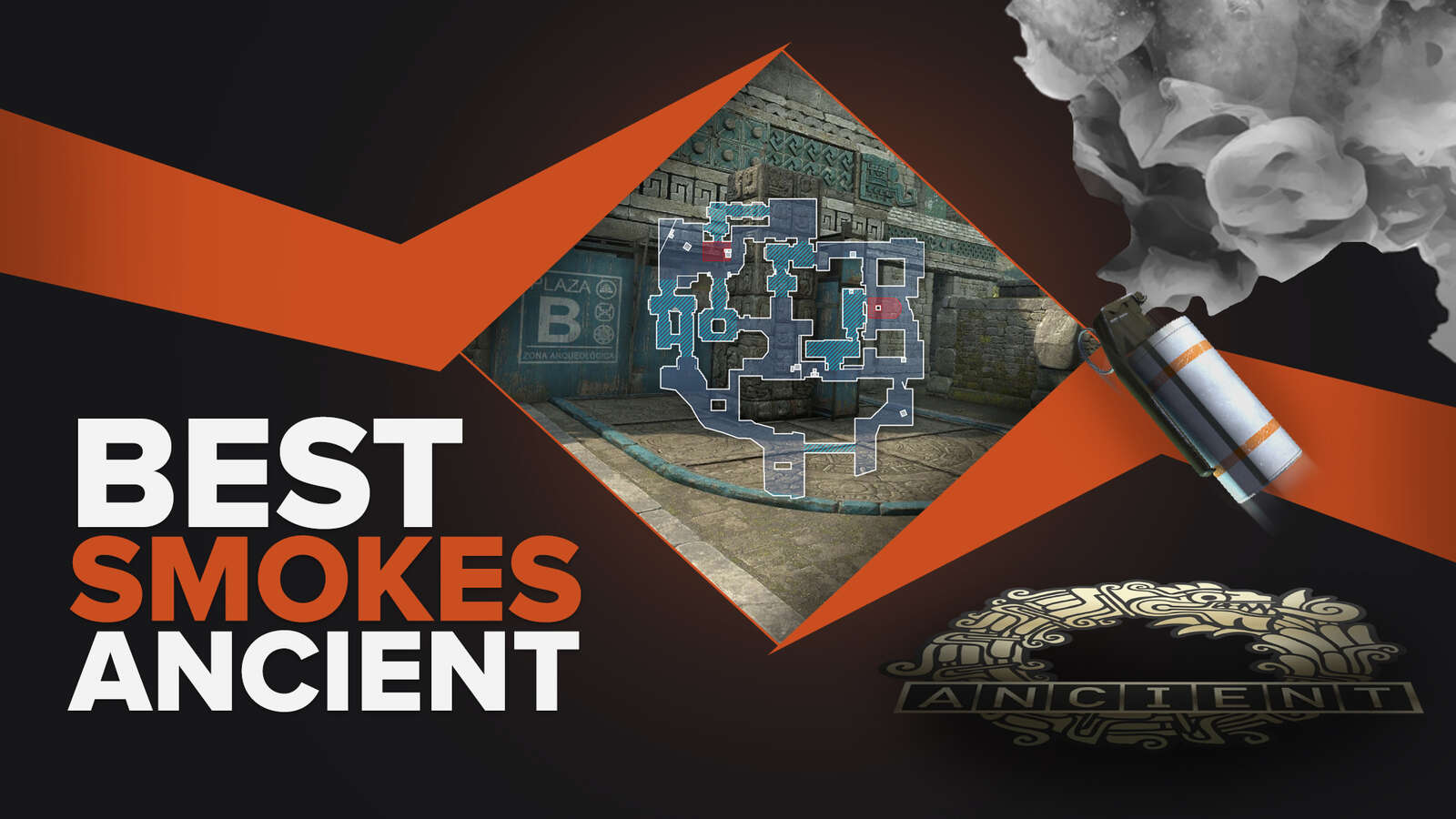 CS2 (CSGO) Best Smokes Ancient