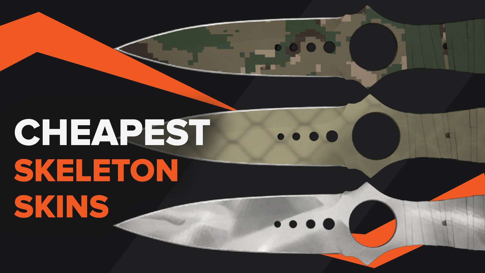 The Cheapest Skeleton Knife Skins in CSGO