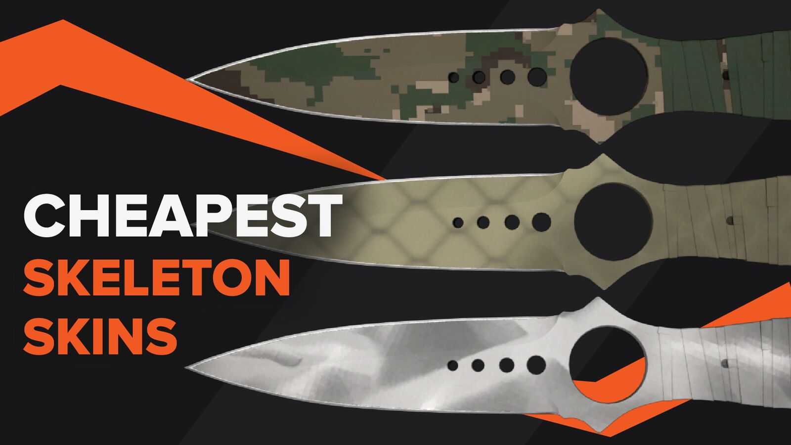 The Cheapest Skeleton Knife Skins in CS2
