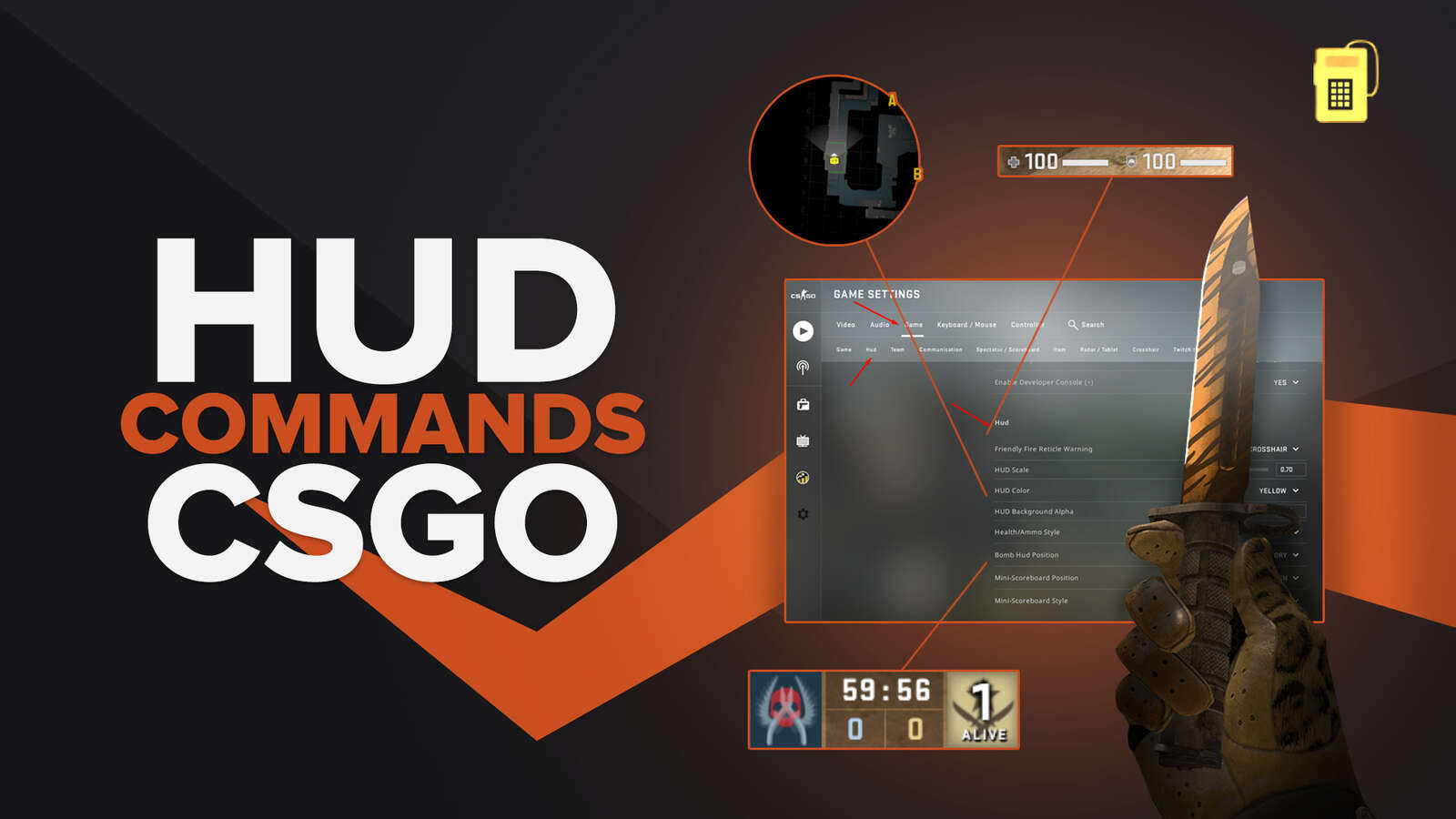 Best Hud Commands CS2 (CSGO)