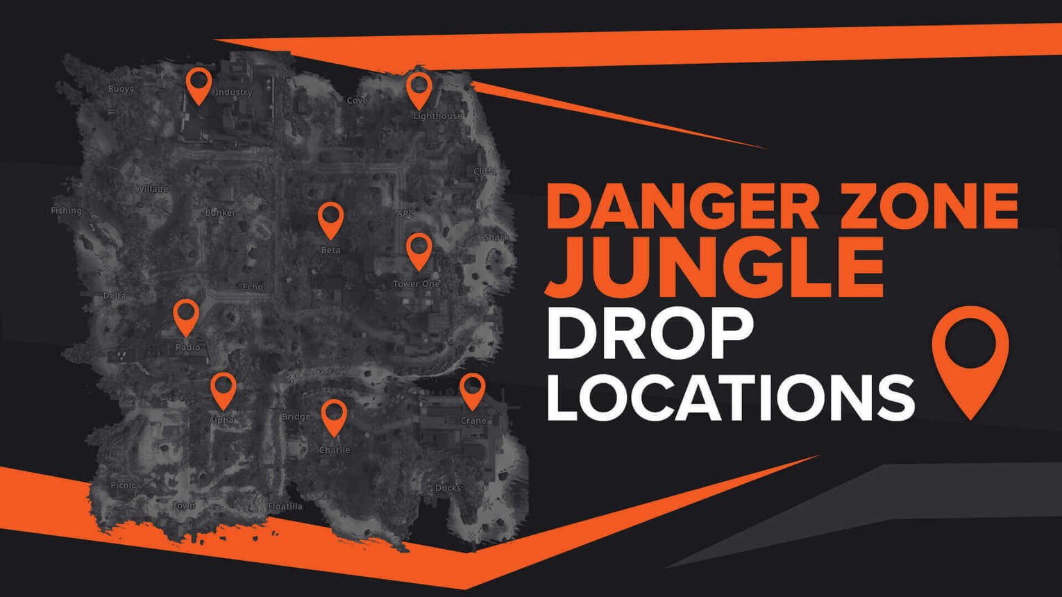 Best CS2 (CSGO) Jungle Drop Locations in Danger Zone
