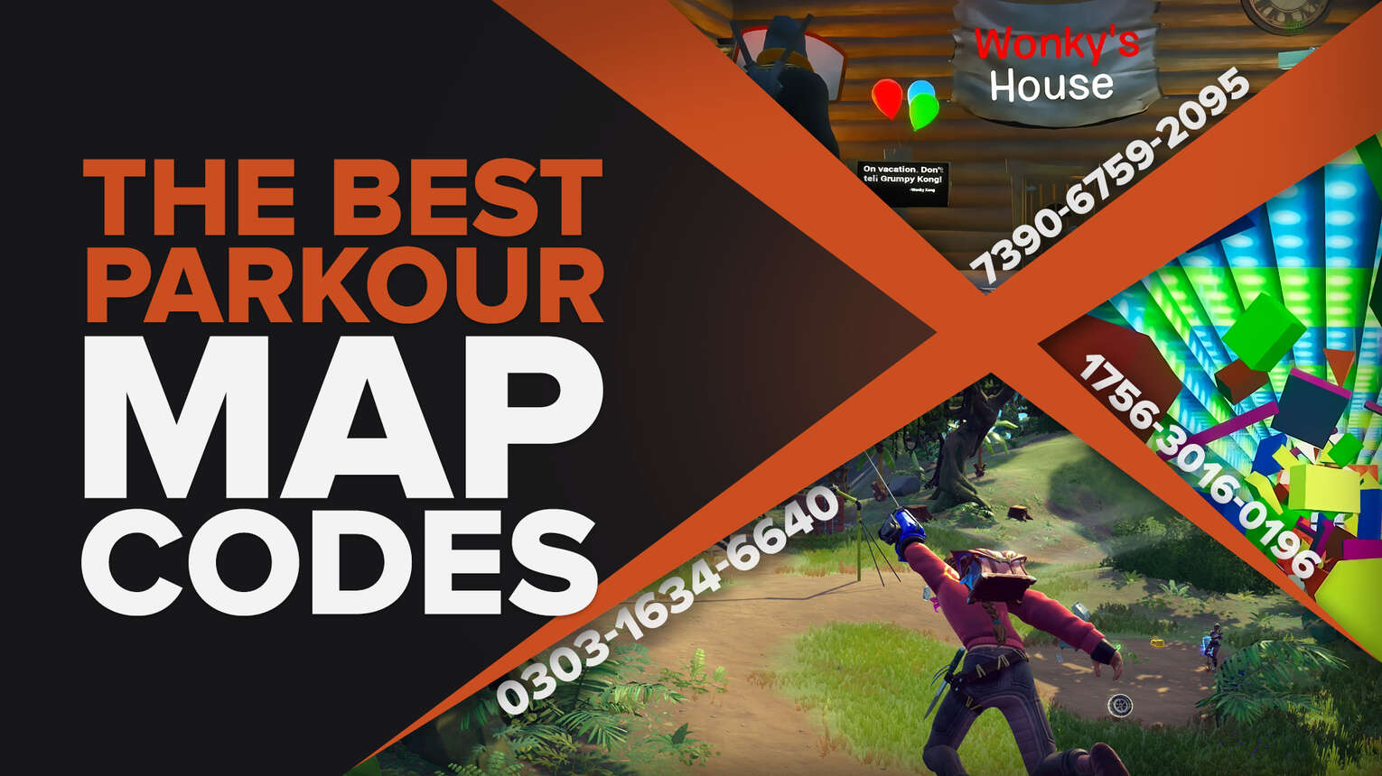 Best Parkour Map Codes in Fortnite Creative