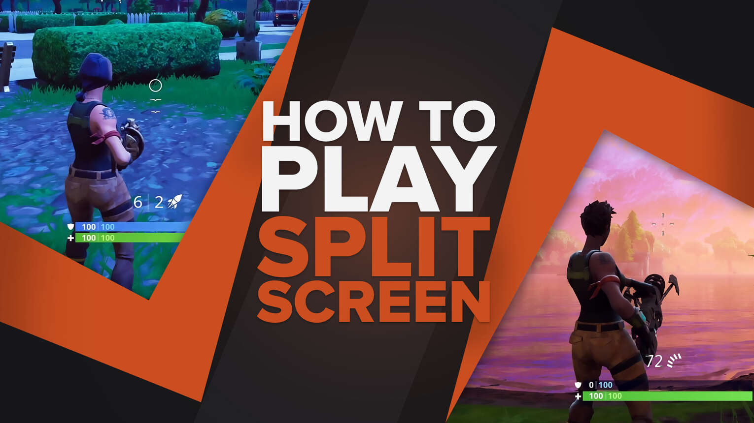 How To Play Fortnite Split Screen With Your Friends
