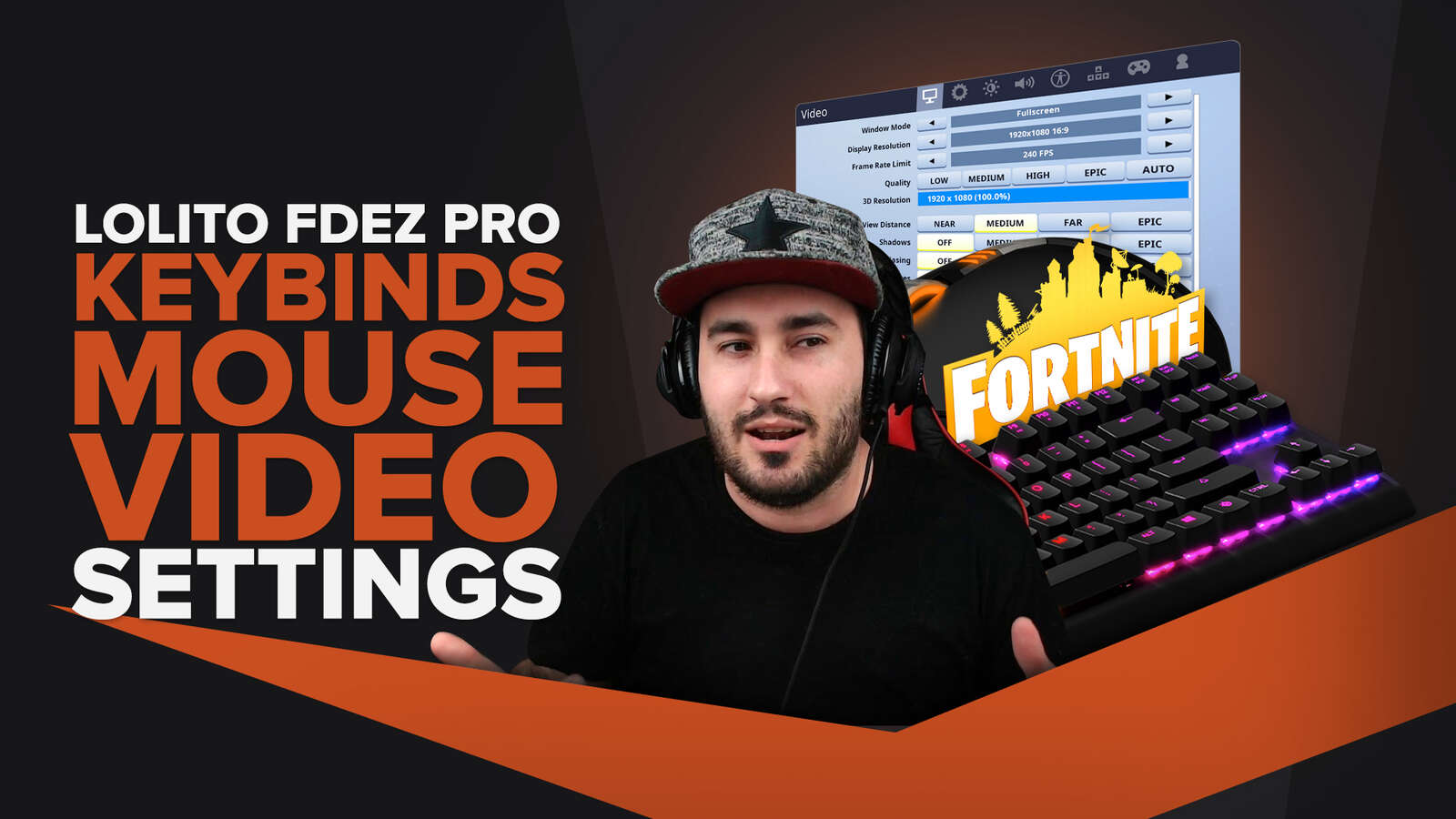 Lolito Fdez's | Keybinds, Mouse, Video Pro Fornite Settings