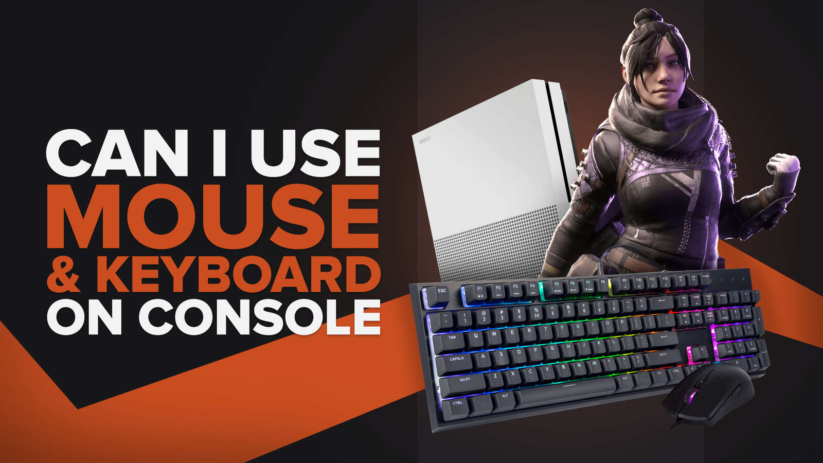 Can I use the mouse and keyboard on console to play Apex Legends? [Answered]