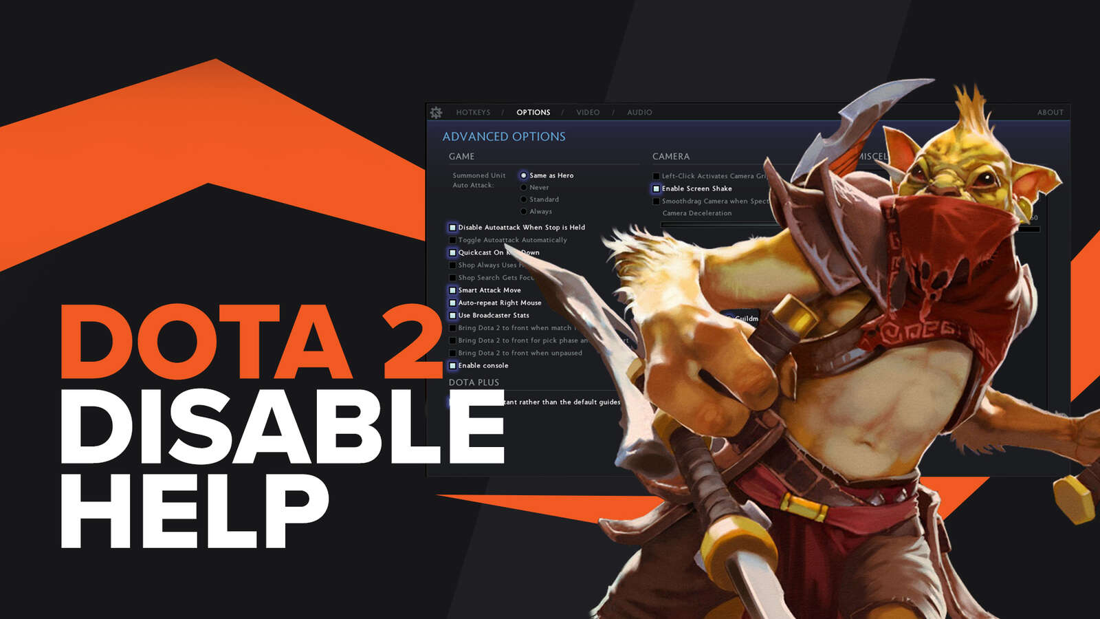 How to Disable Help from Allies in Dota 2 in a few clicks