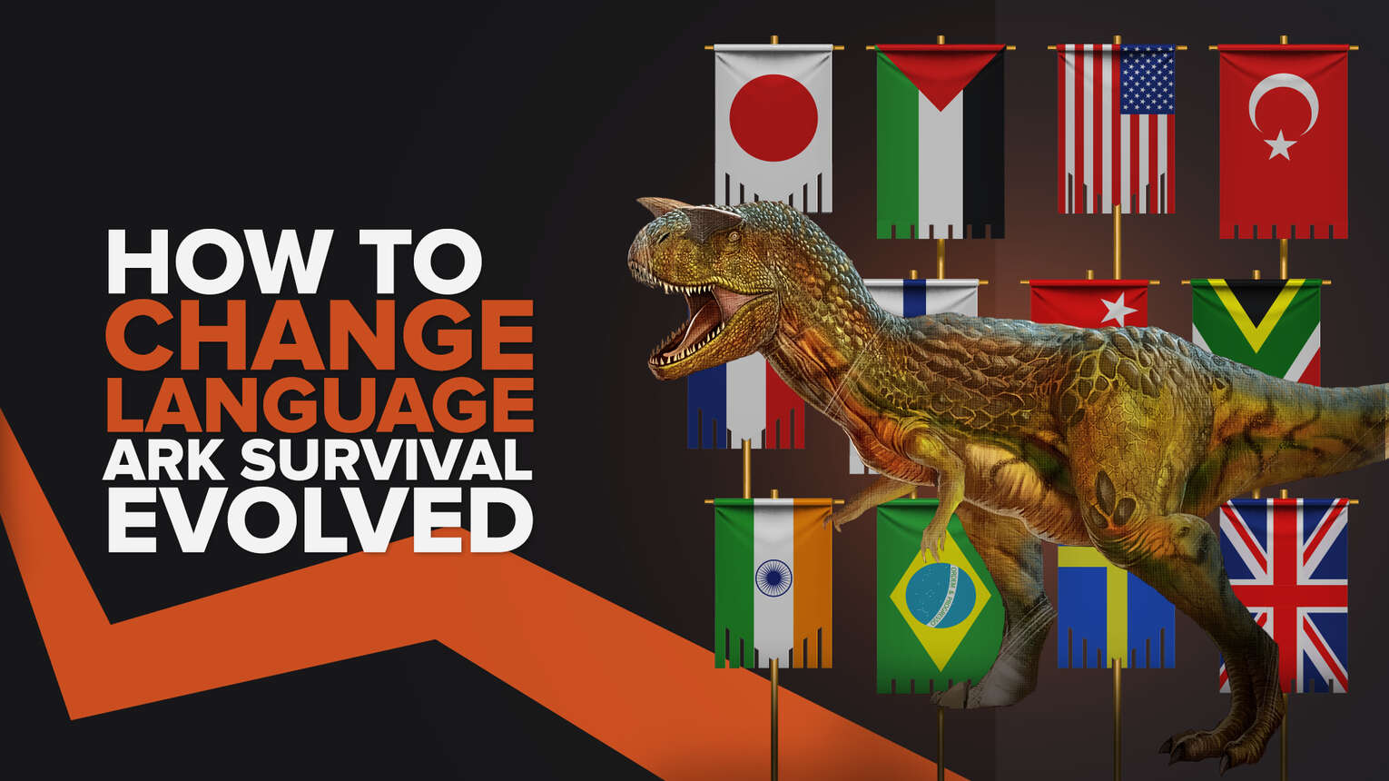 How To Easily Change Language in ARK: Survival Evolved