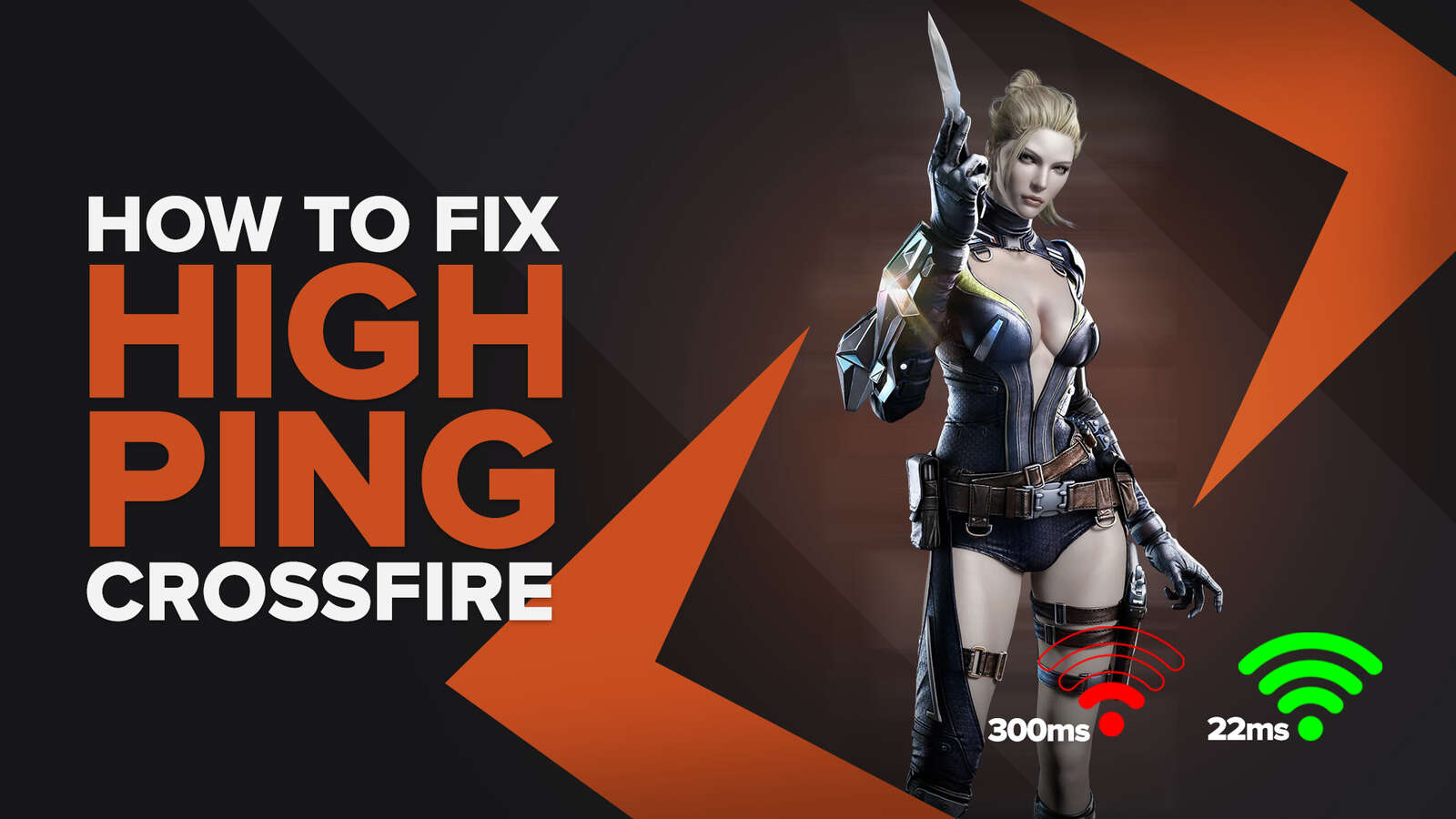 How to fix your High Ping in CrossFire in a few clicks