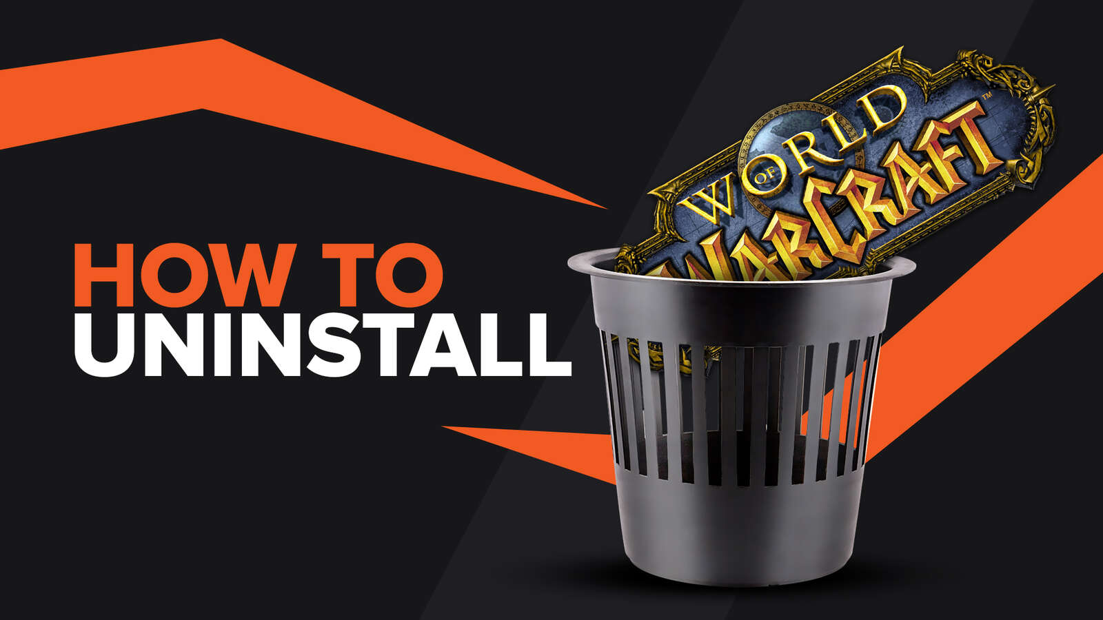 How to easily uninstall, delete and deactivate World of Warcraft