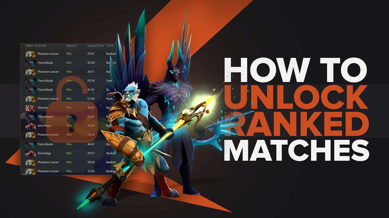 How to Unlock Ranked Matches in Dota 2 Easily?