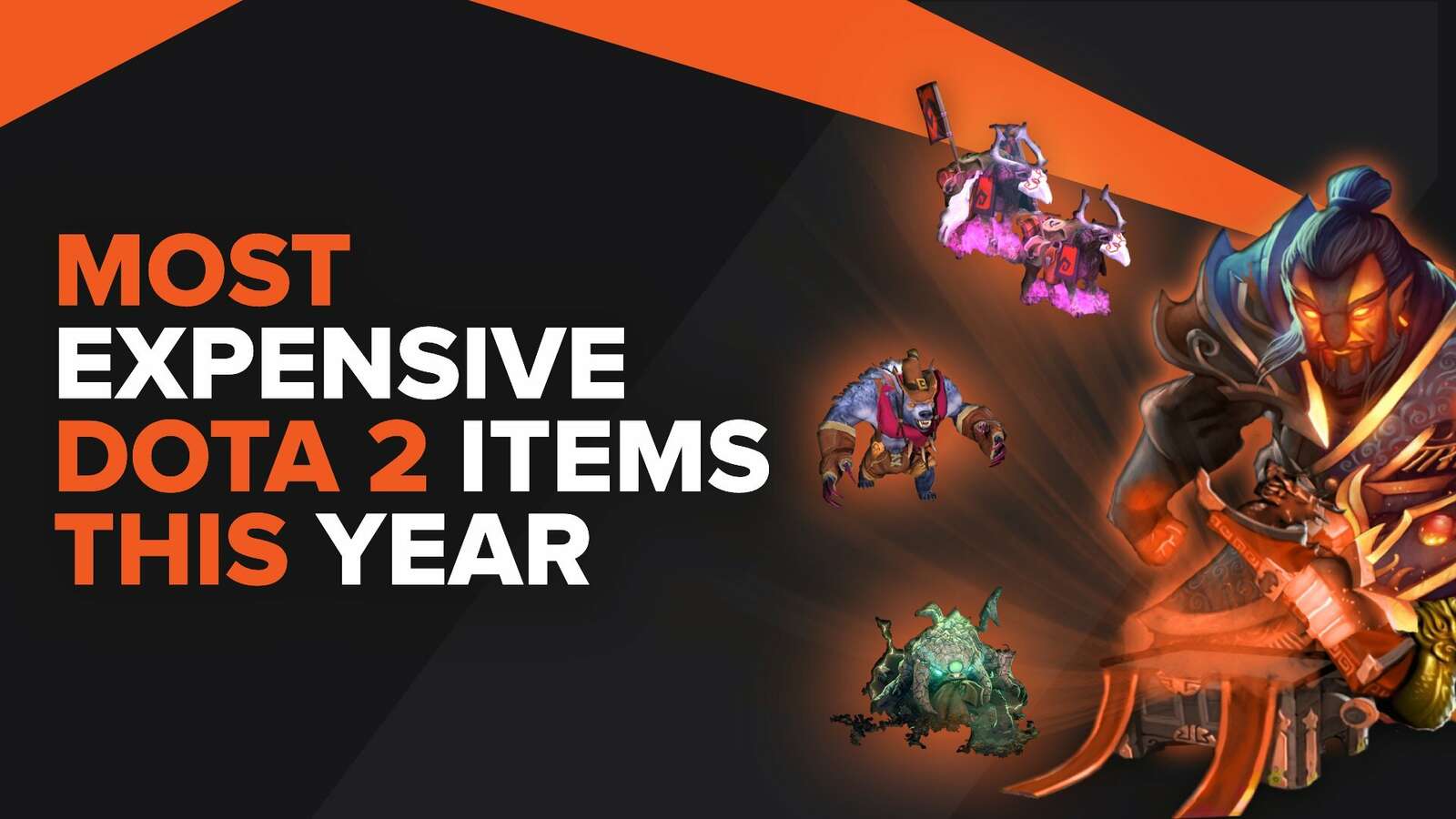 Most expensive Dota 2 Items This Year