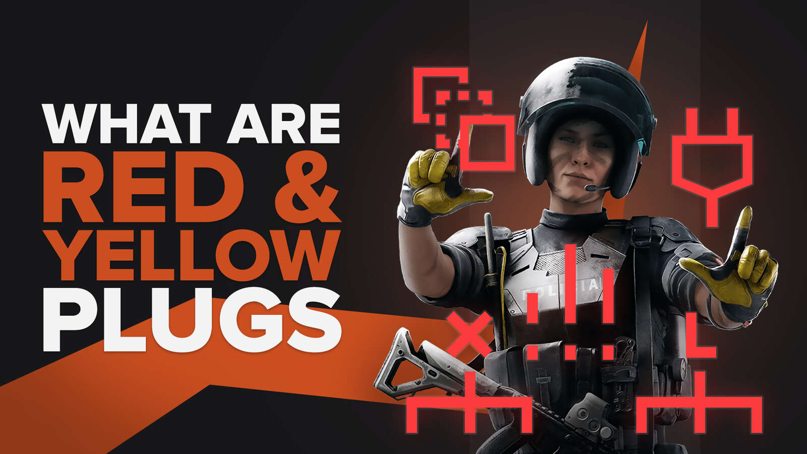 Rainbow Six Siege: What Do the Red & Yellow Plugs Mean?