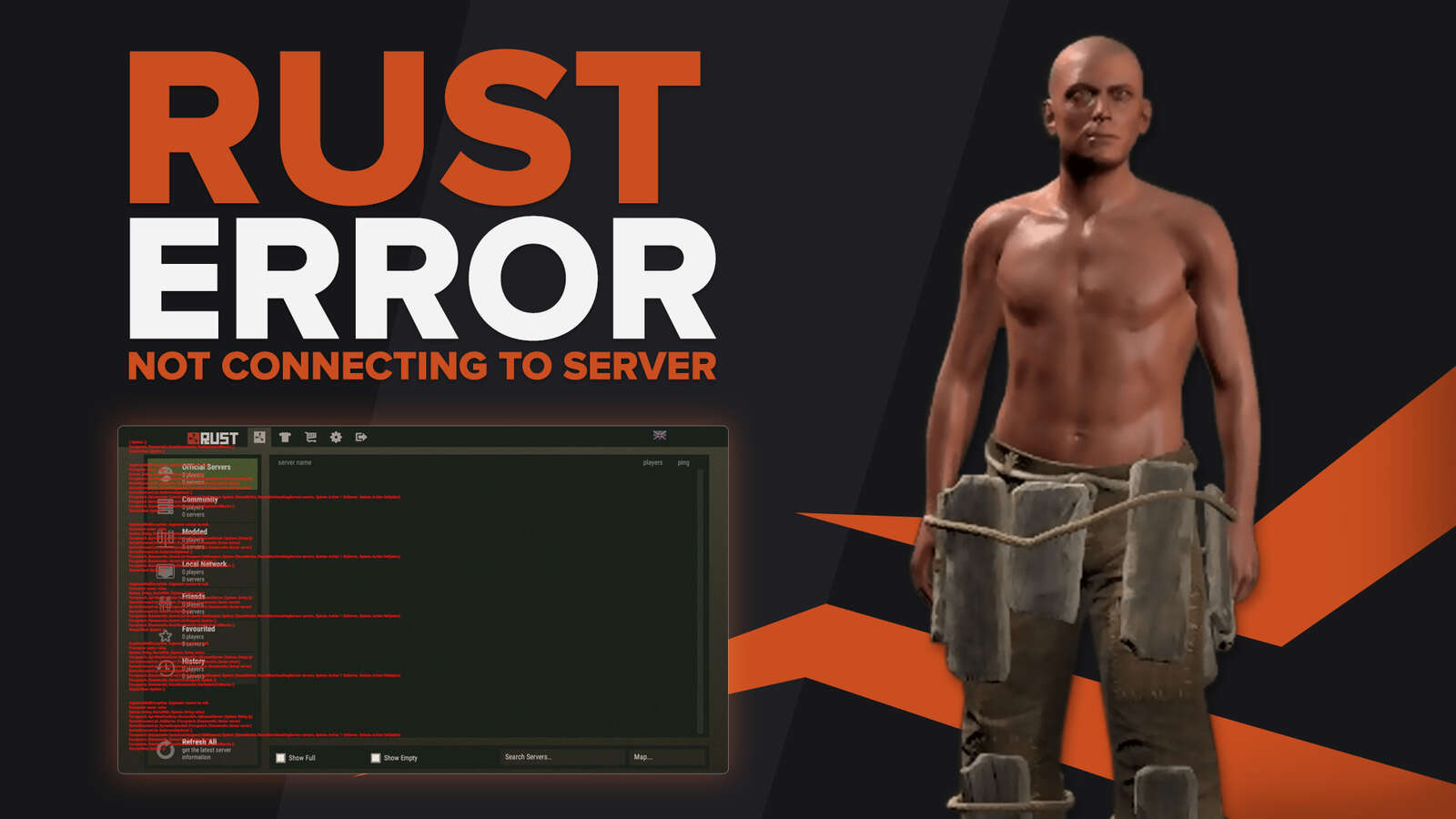 Won't Load Into Server Error in Rust [7 Ways to Fix]