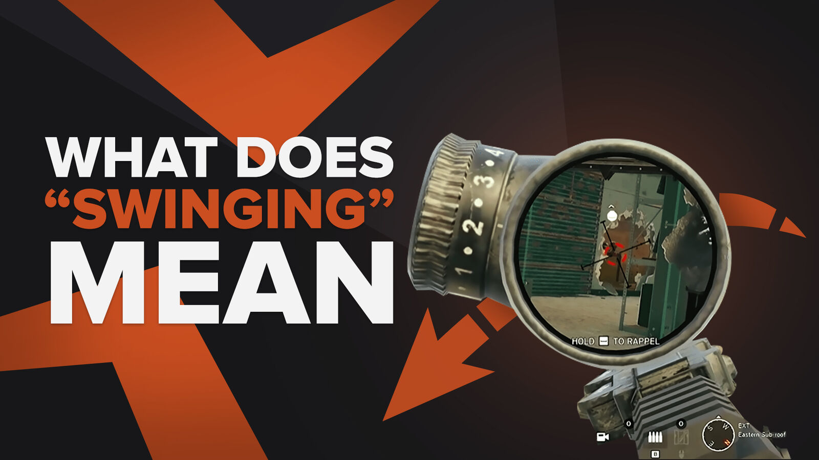 What Does “Swinging” Mean in Rainbow Six: Siege?