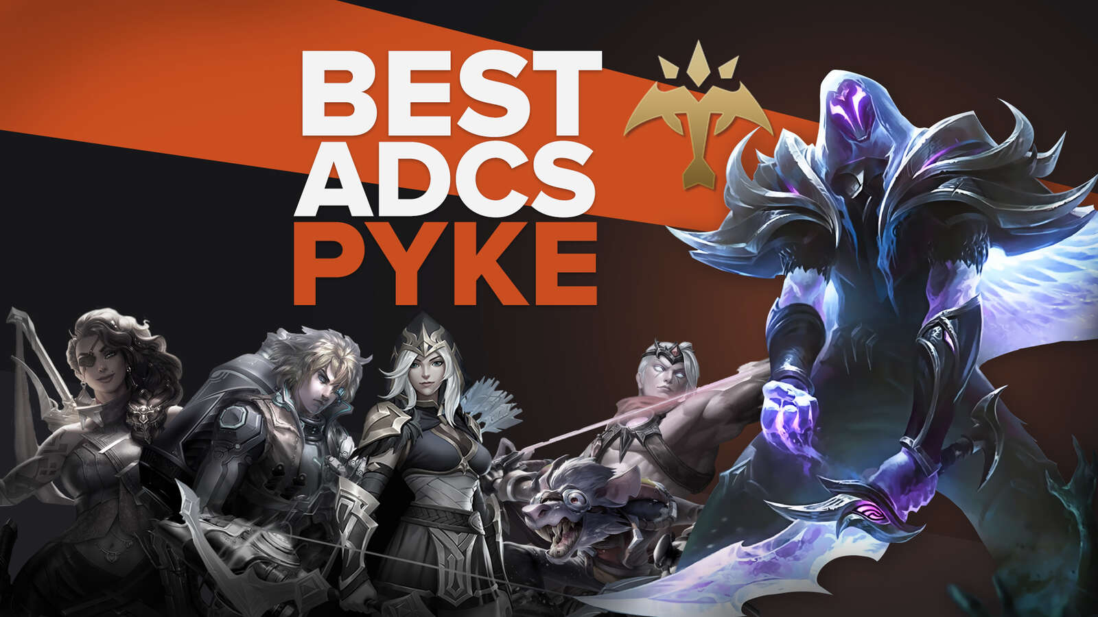 Best adc for Pyke in league of legends