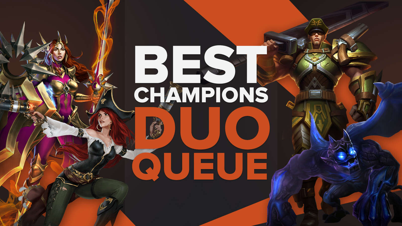 Best combination of champions for duo queue in League of Legends