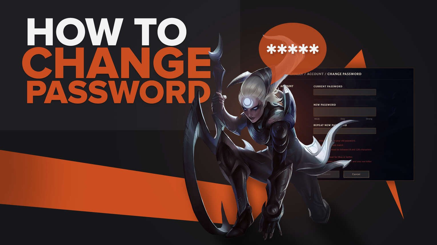 How to Change Password in League of Legends