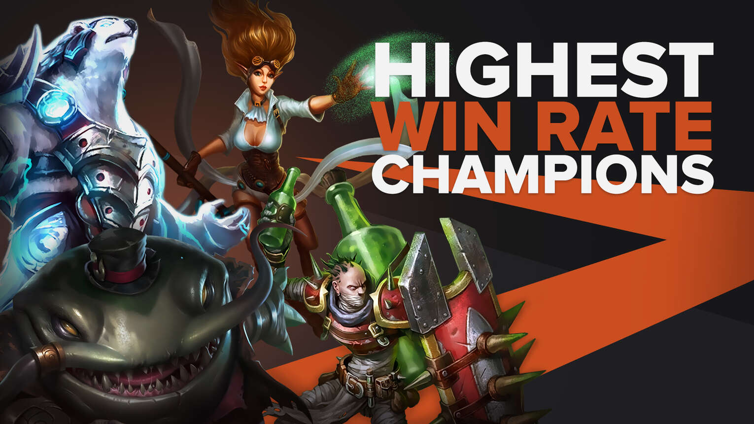 Highest Win Rate* Champions Jhin 65.1% Shen 64.3% Leona 61.9