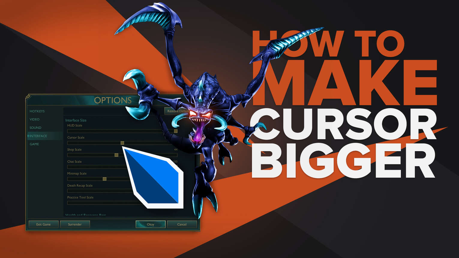 How To Make Your Cursor Bigger in LoL [It's Easy!]
