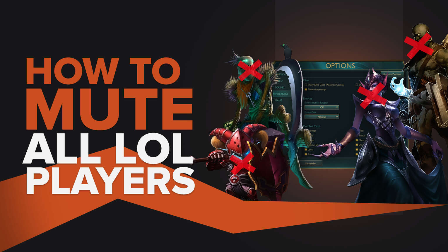 How To Mute All Players in LoL [3 Ways]