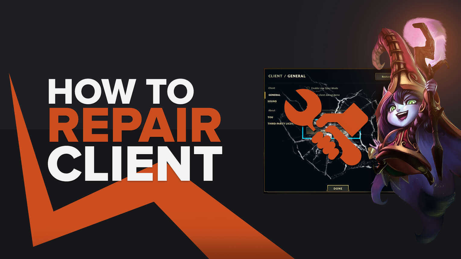 How to Repair The LoL Client