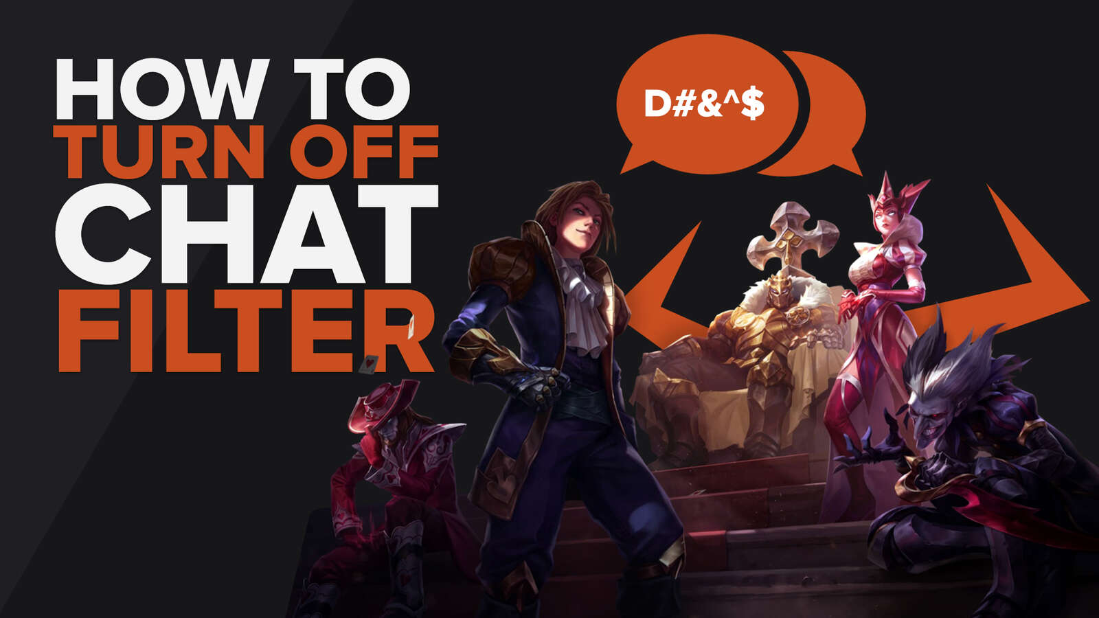 How To Turn Off Chat Filter In League of Legends