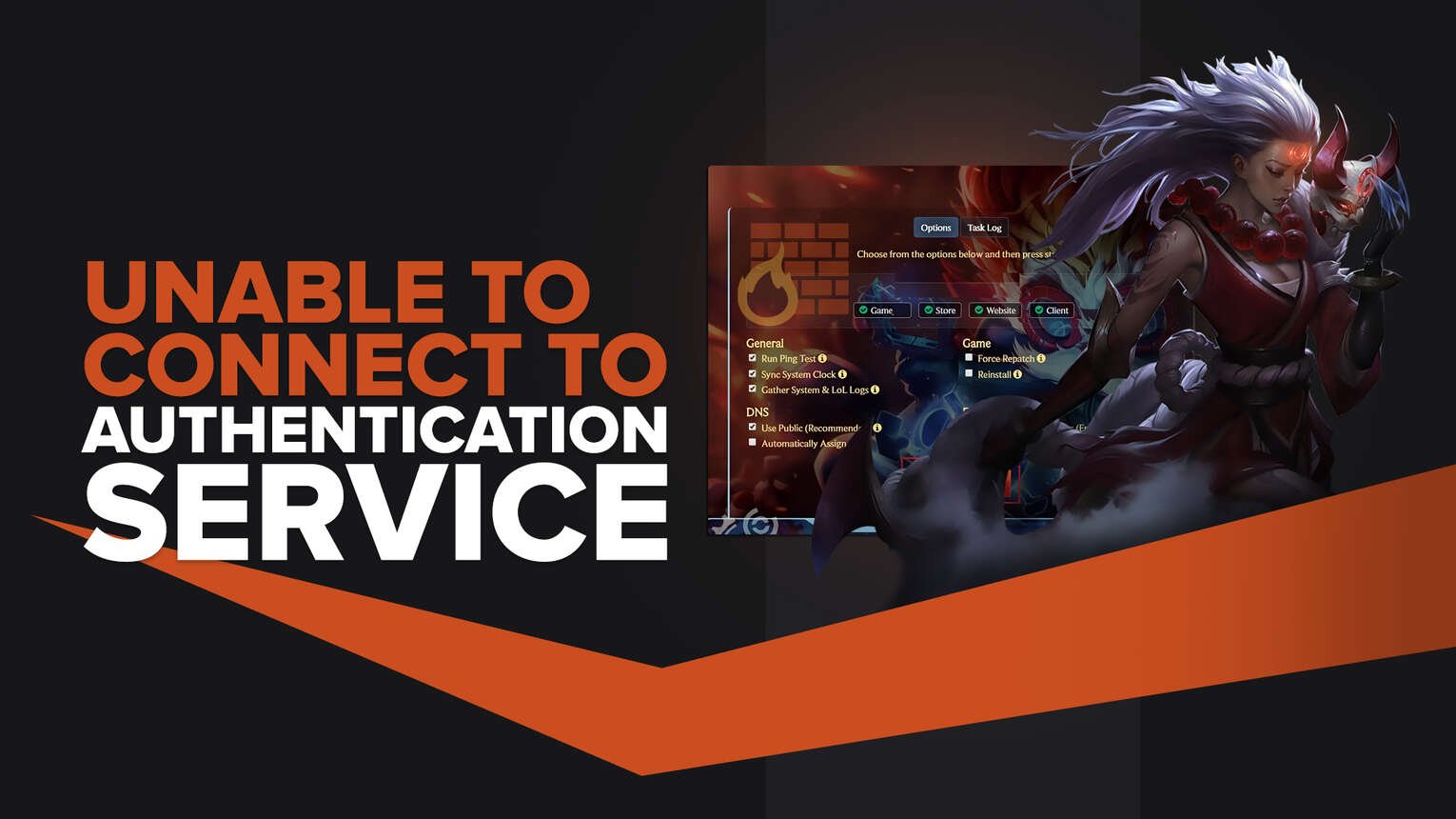 How to fix the “unable to connect to the authentication service” error in  League of Legends
