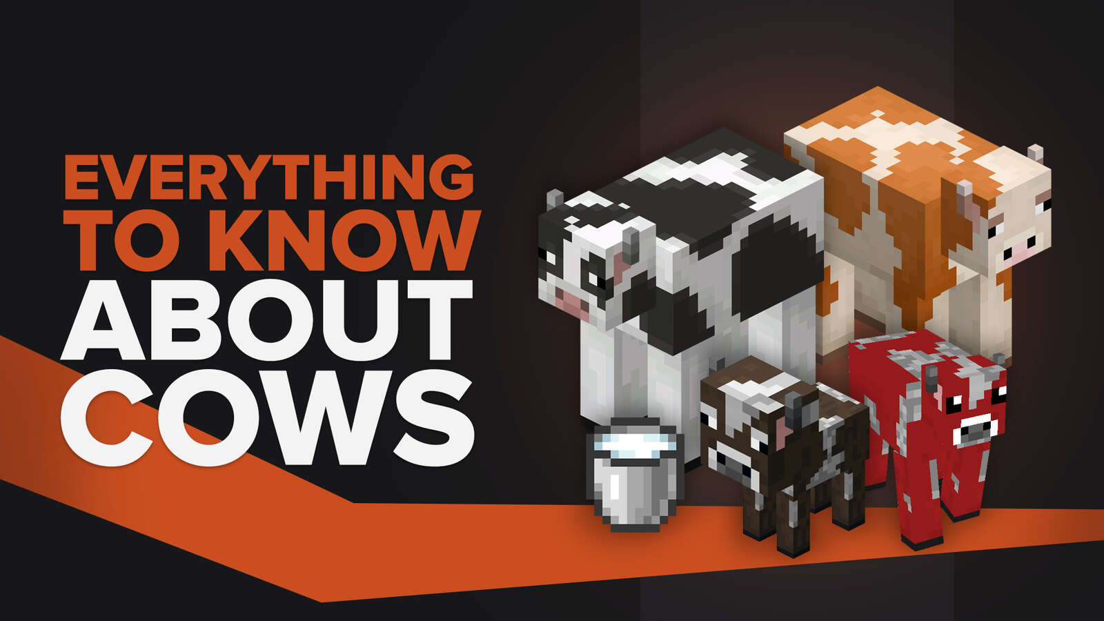 Everything you need to know about cows in Minecraft