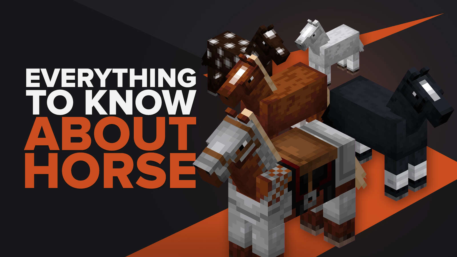 Everything You Need To Know About Horses In Minecraft