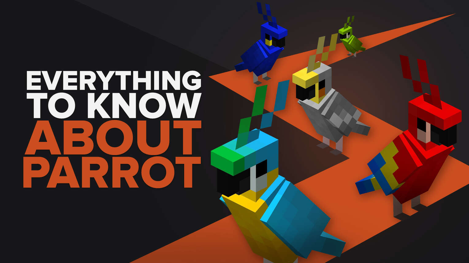 Everything You Need To Know About Parrots In Minecraft