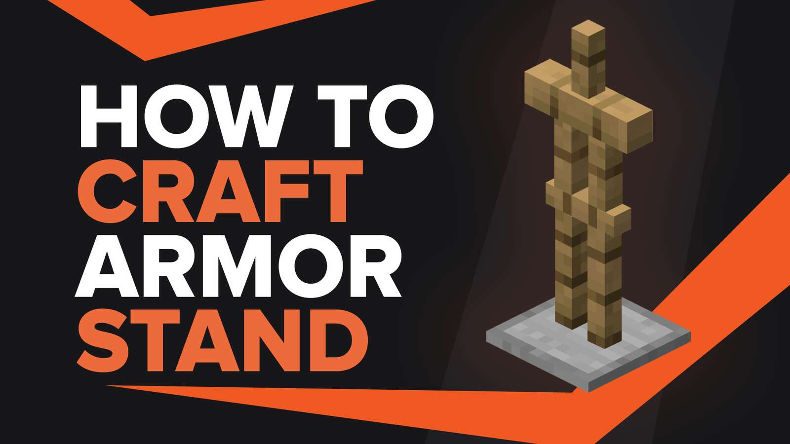 How To Make Armor Stand In Minecraft