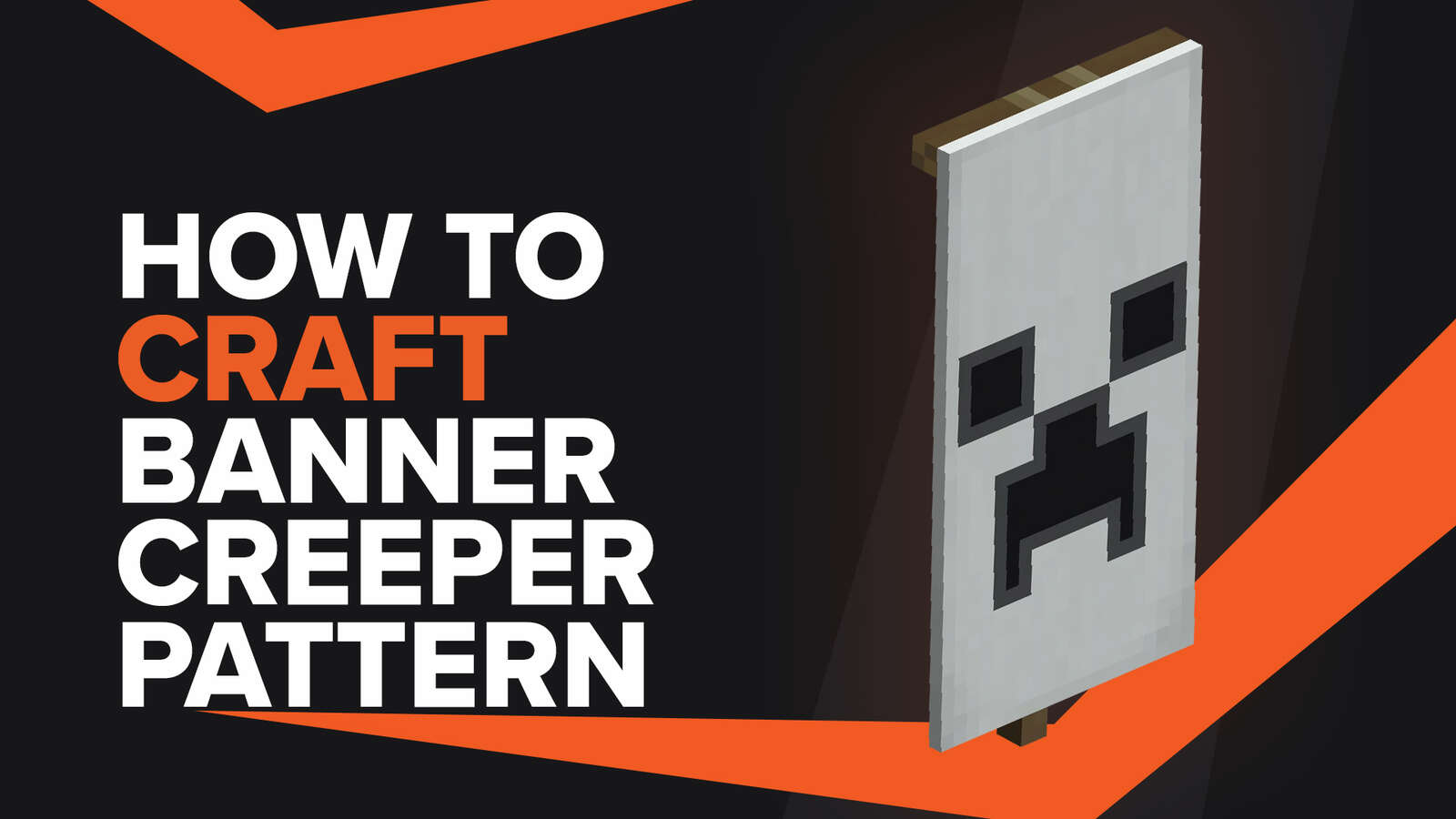How To Make Banner Pattern Creeper In Minecraft