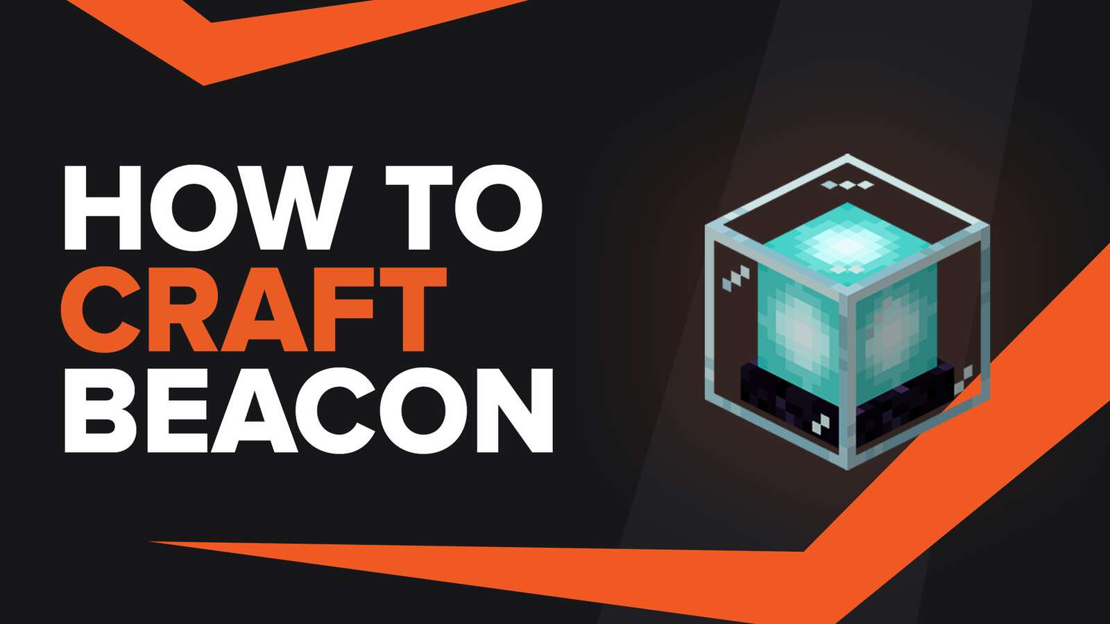 How To Make Beacon In Minecraft