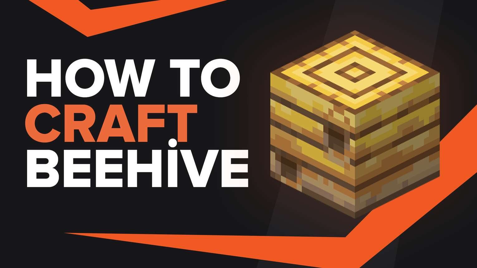 How To Make Beehive In Minecraft